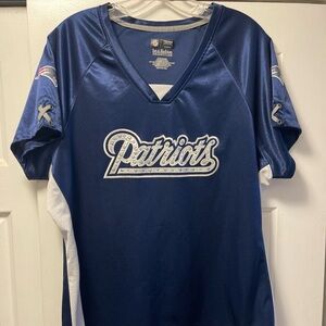 Women’s NFL Team Apparel New England Patriots Team Jersey Shirt Size XXL